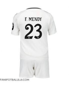 Real Madrid Ferland Mendy #23 Echipament de Fotbal Replică 2024-25 Copii Acasa (+ Șorturi)